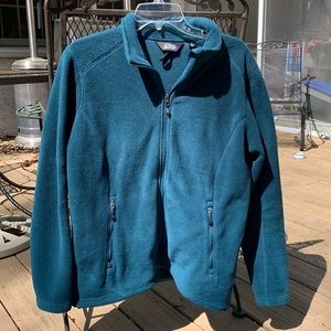 Eastern Mountain Sports Polartec zip-front fleece jacket. Sz Large